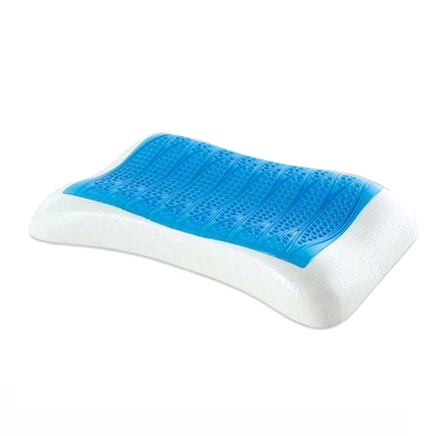 Relaxe o descanso refrigerando reversível da espuma da memória do gel de 7cm