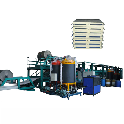 Linha de produção descontínua do painel de sanduíche do plutônio 120kW