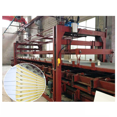 linha de produção do painel de sanduíche do plutônio de 250mm