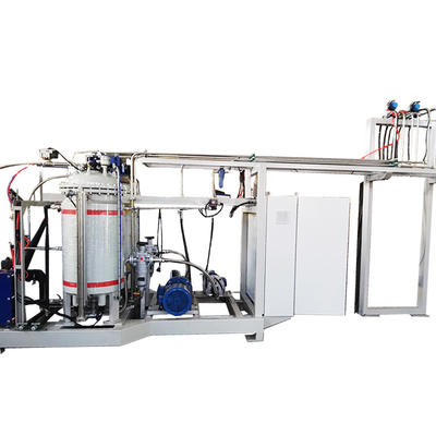 Máquina de formação de espuma de alta pressão do plutônio da palmilha do controle do PLC