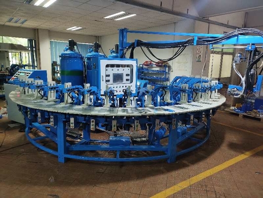 Palmilha da sapata do plutônio do poliuretano que faz a máquina da modelagem por injeção da sapata da máquina